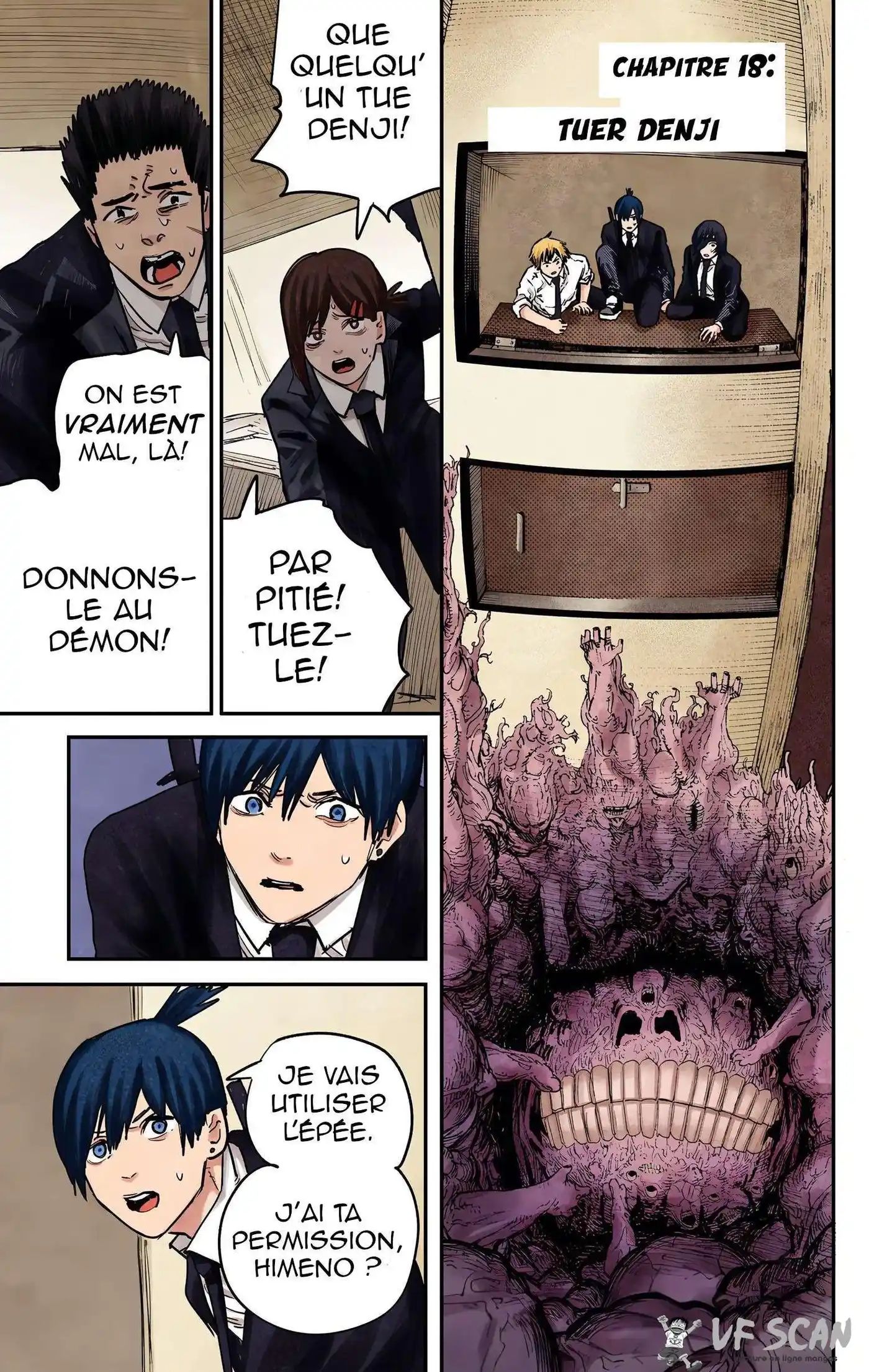 Chainsaw Man – Digital Colored Comics 18 page 1