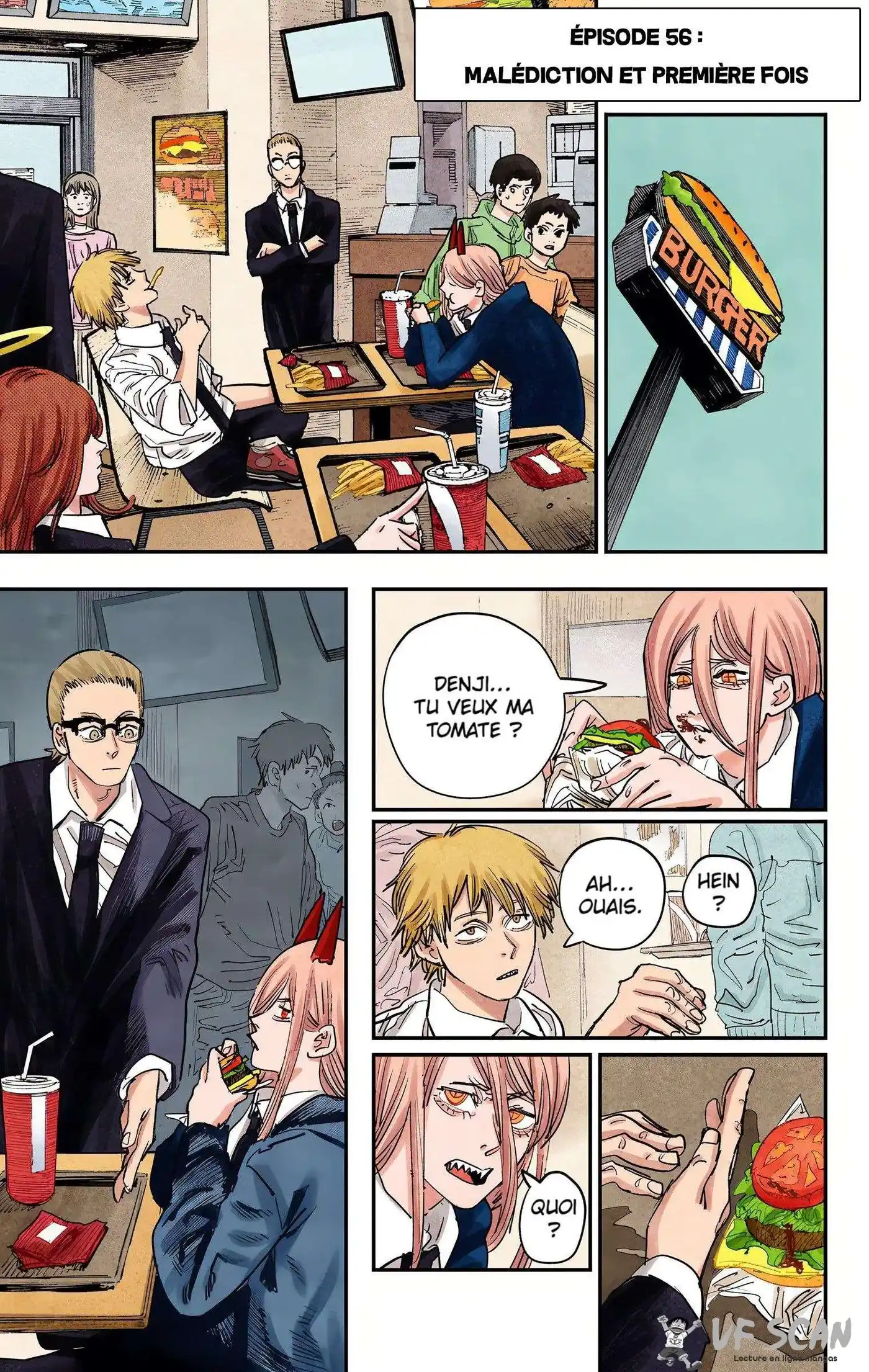 Chainsaw Man – Digital Colored Comics 56 page 1
