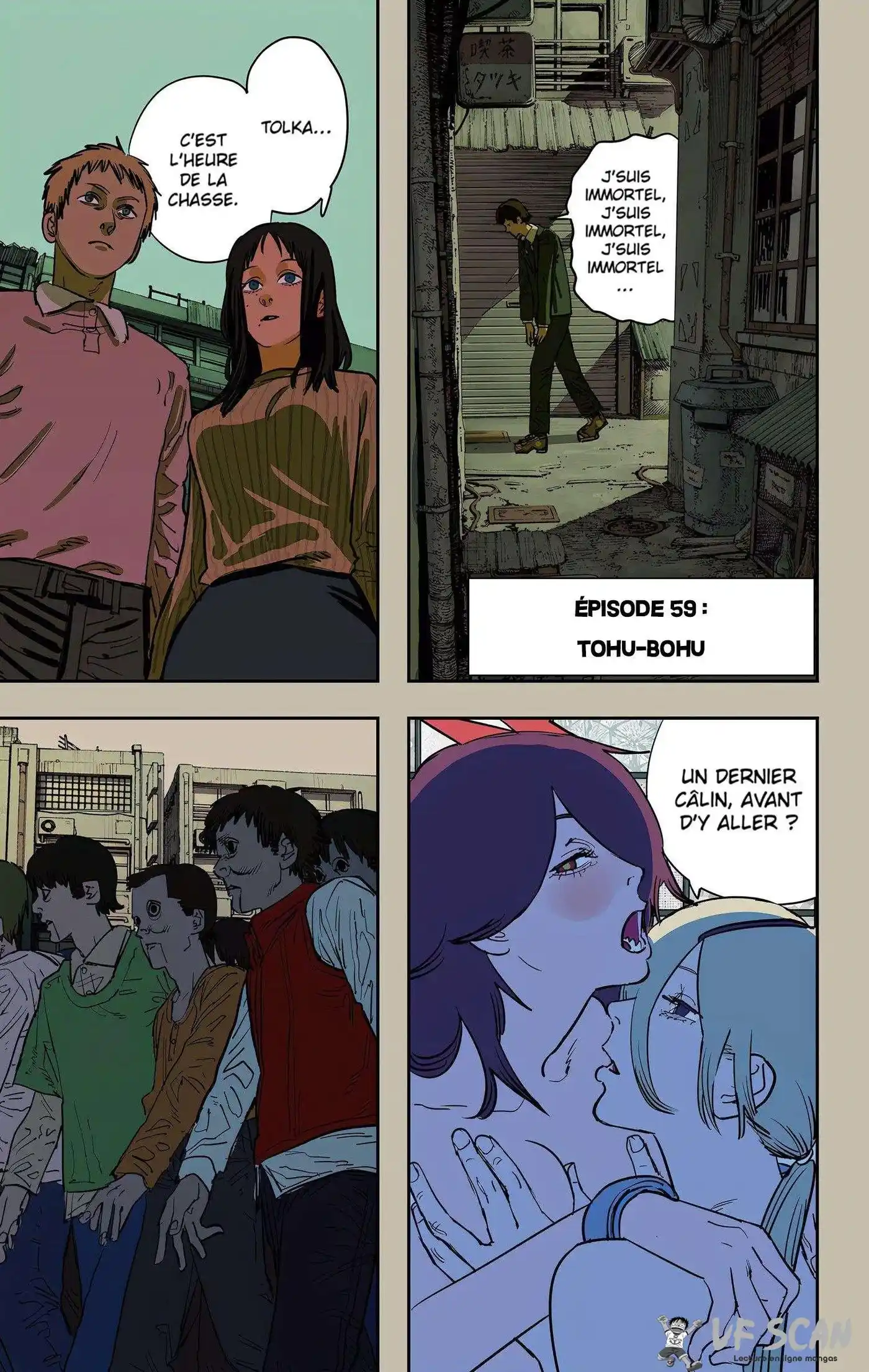 Chainsaw Man – Digital Colored Comics 59 page 1