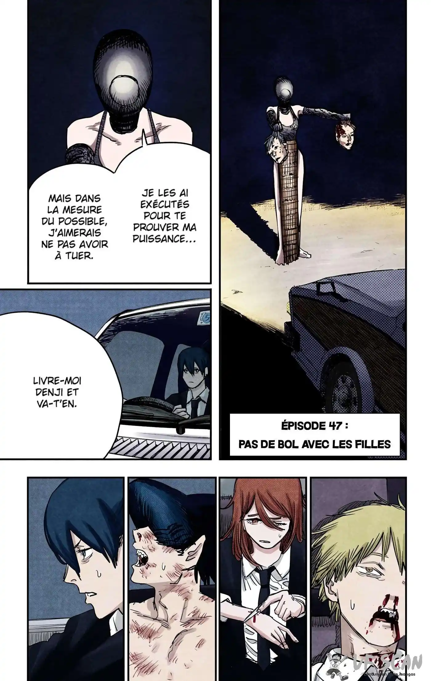 Chainsaw Man – Digital Colored Comics 47 page 1