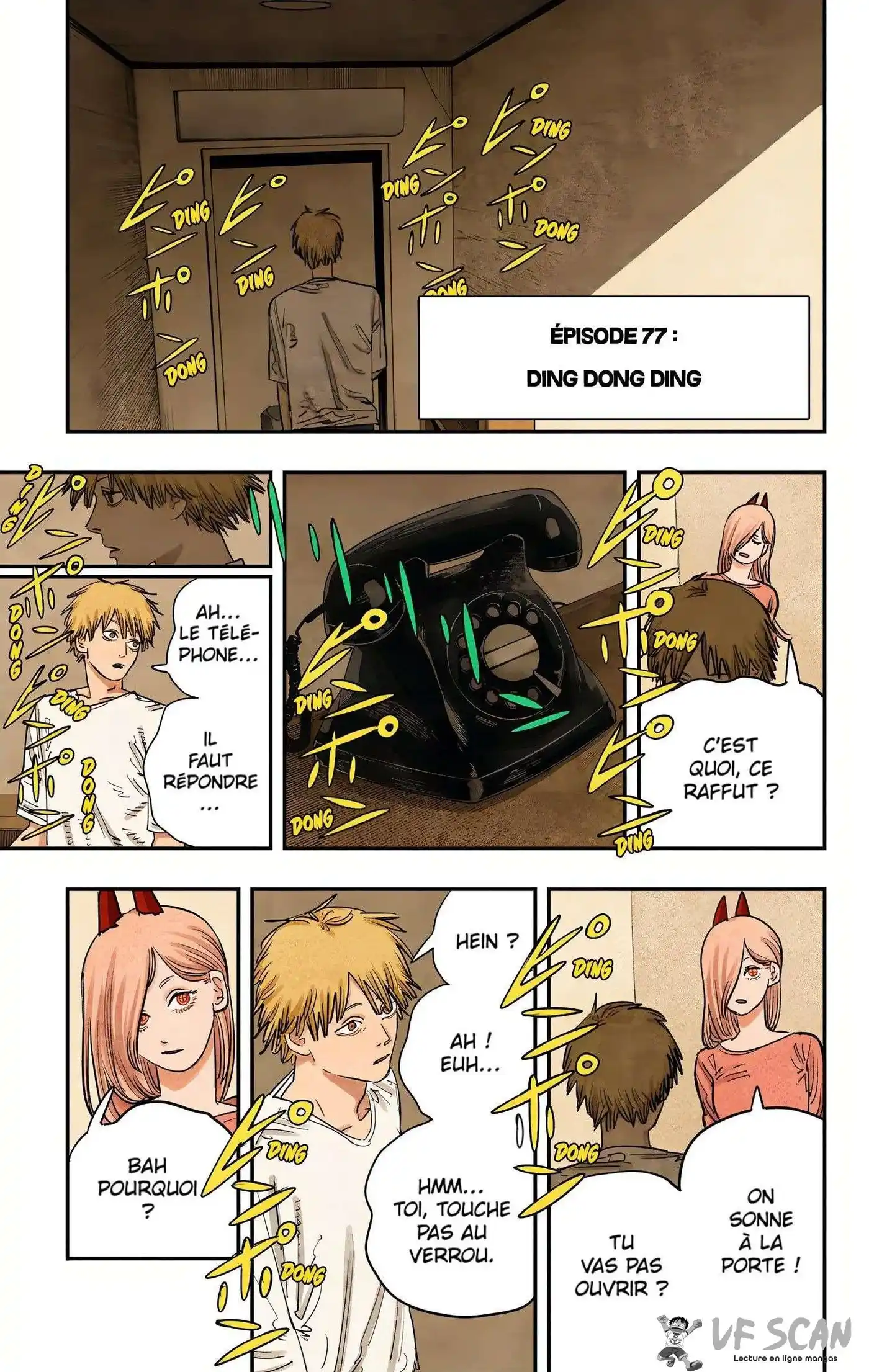 Chainsaw Man – Digital Colored Comics 77 page 1
