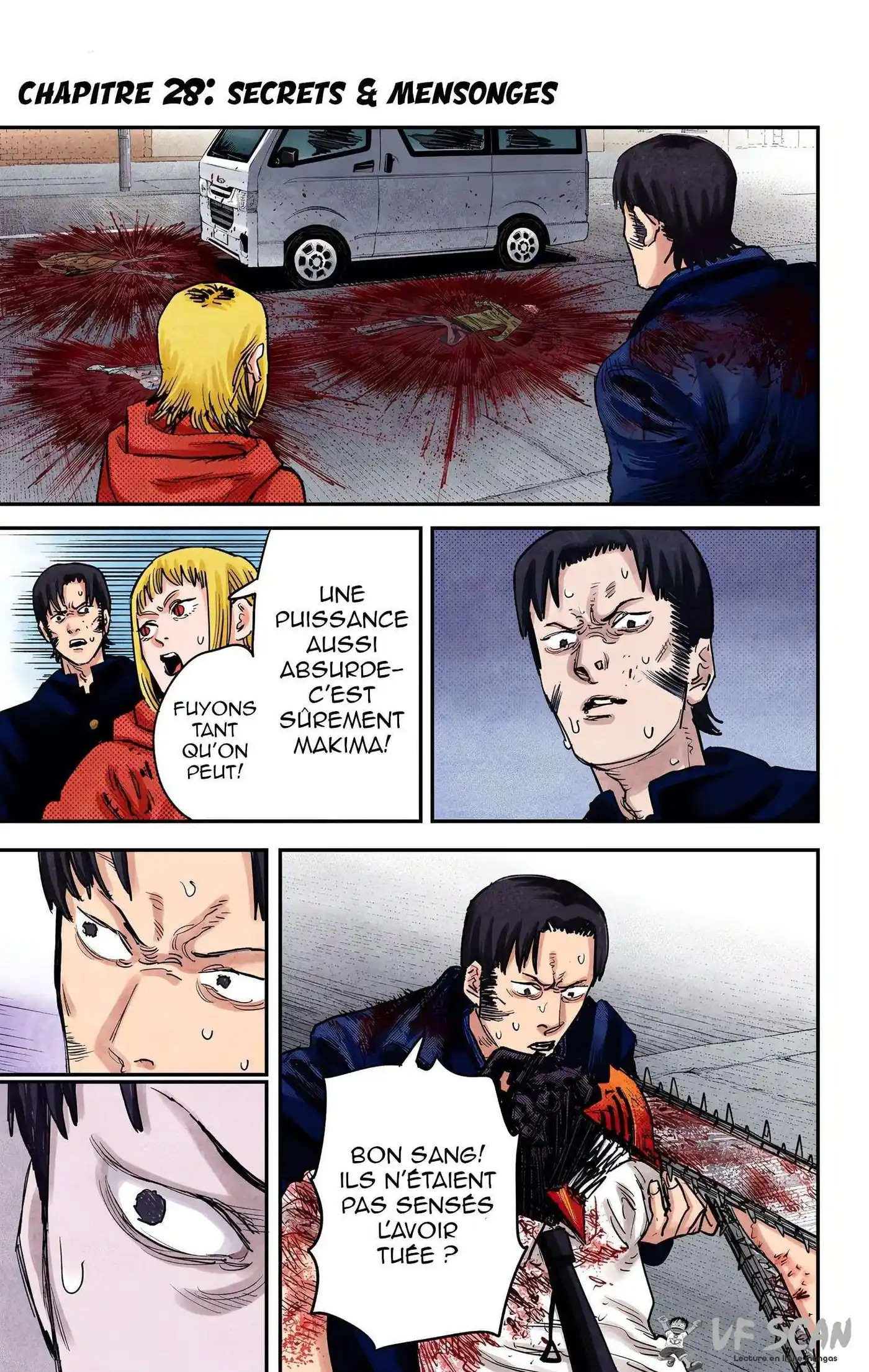 Chainsaw Man – Digital Colored Comics 28 page 1
