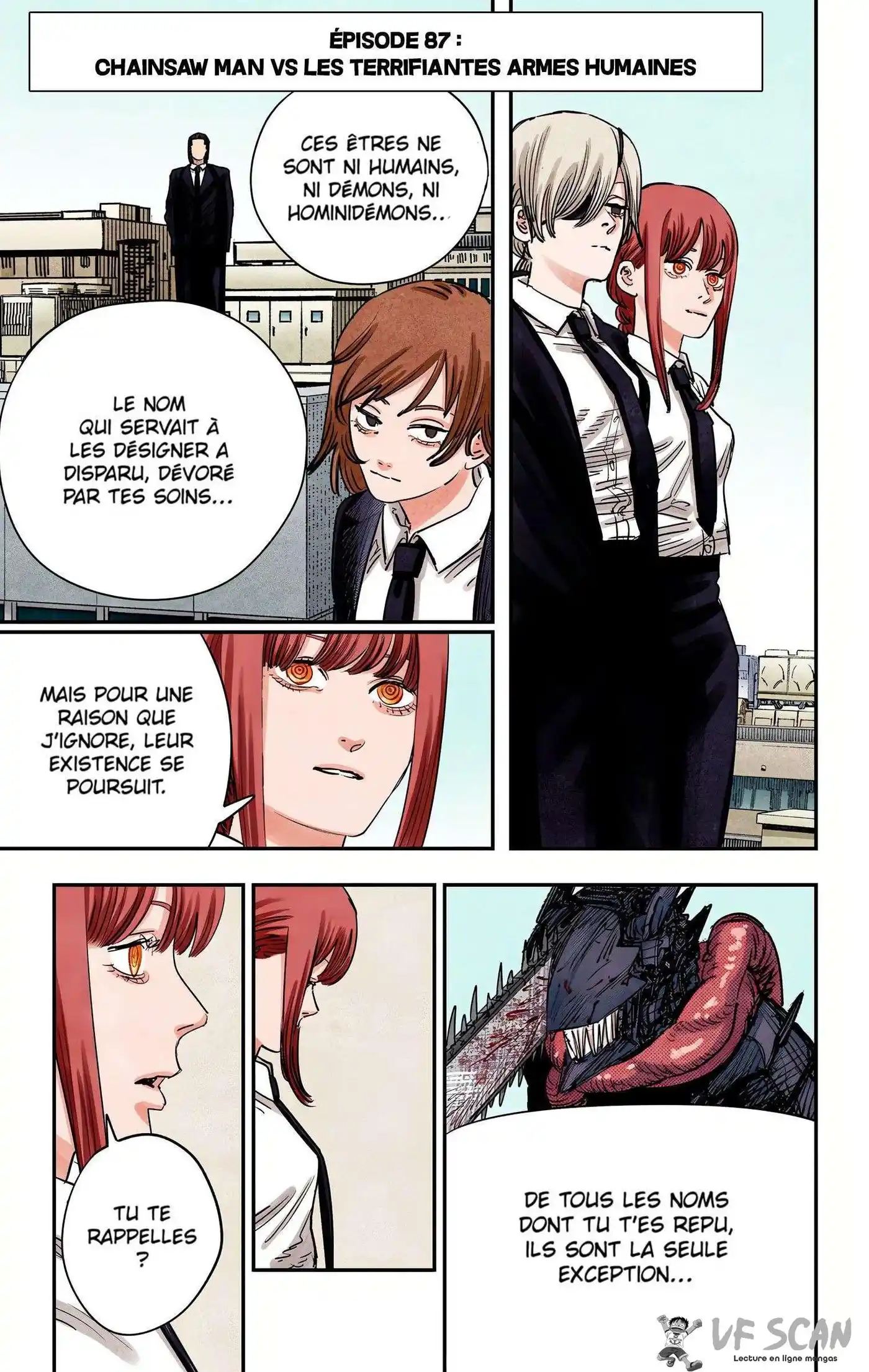 Chainsaw Man – Digital Colored Comics 87 page 1