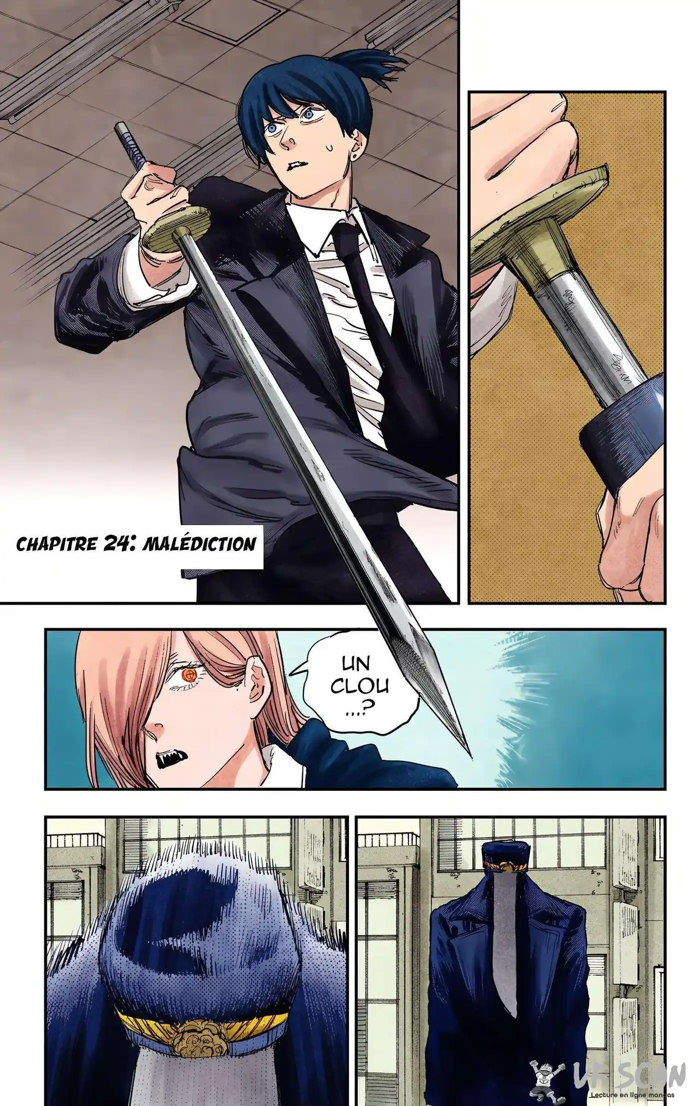 Chainsaw Man – Digital Colored Comics 24 page 1