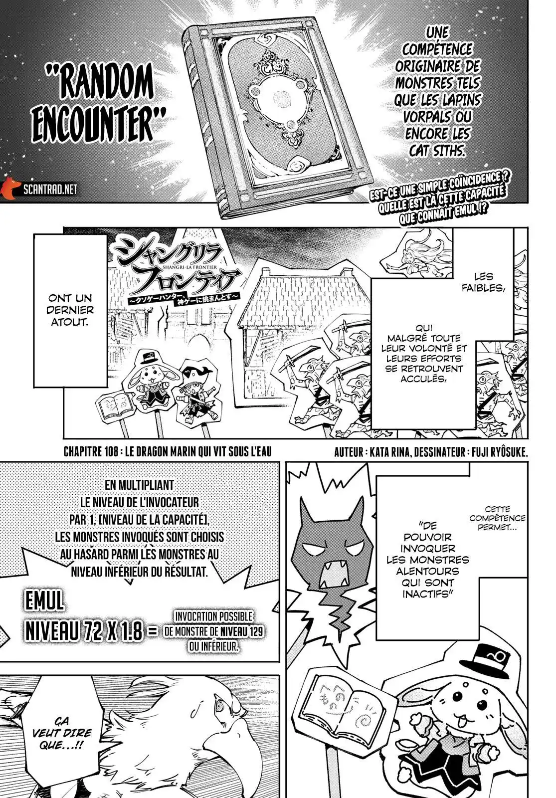 Shangri-La Frontier 108 page 1