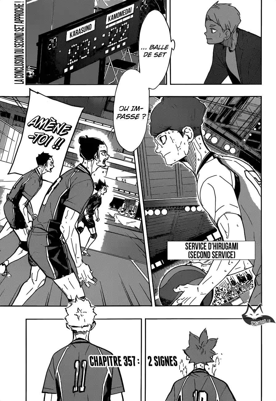 Haikyuu 357 page 2