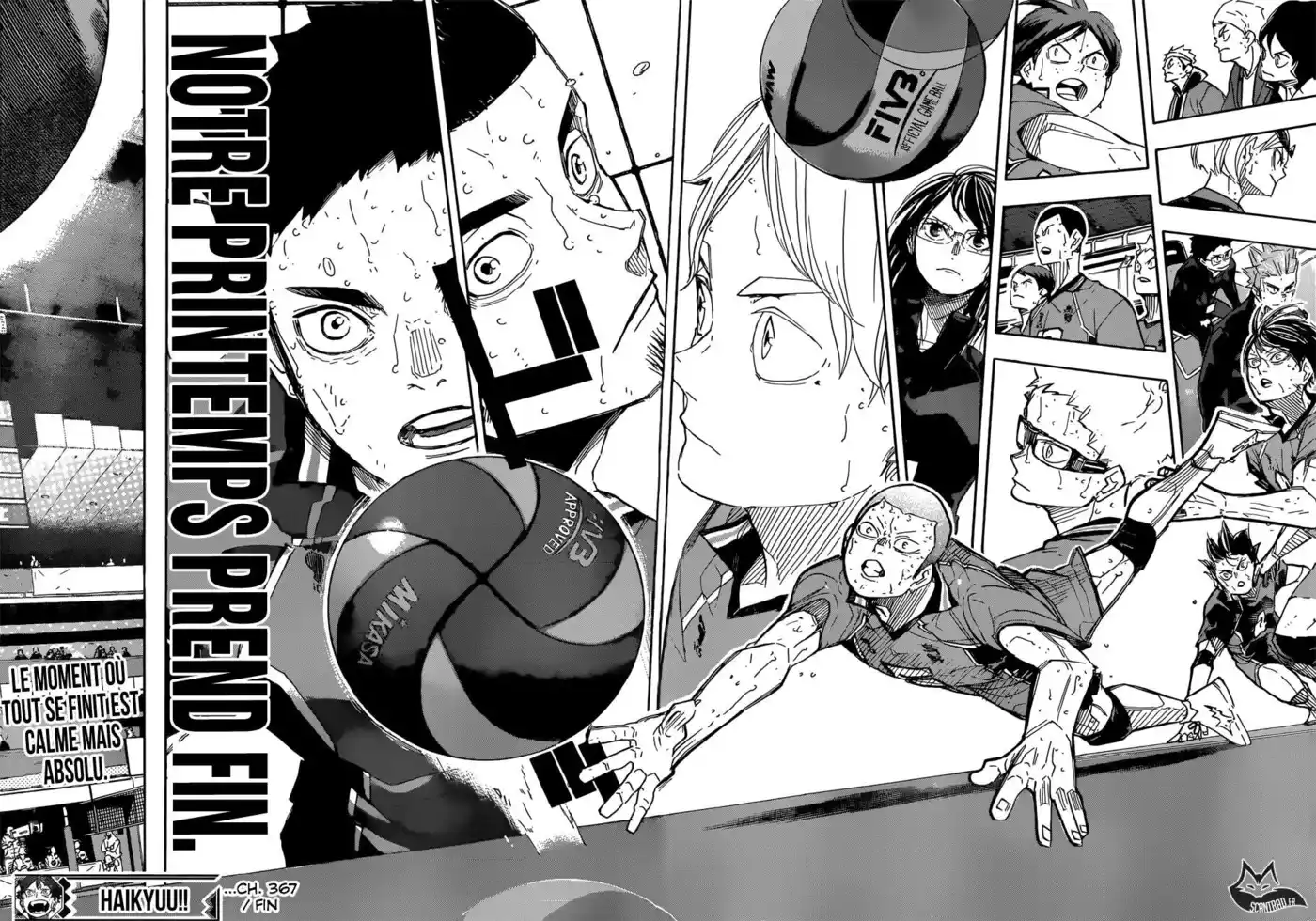 Haikyuu 367 page 15