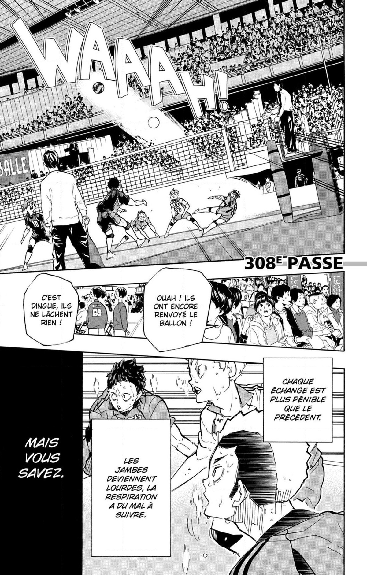 Haikyuu 308 page 1