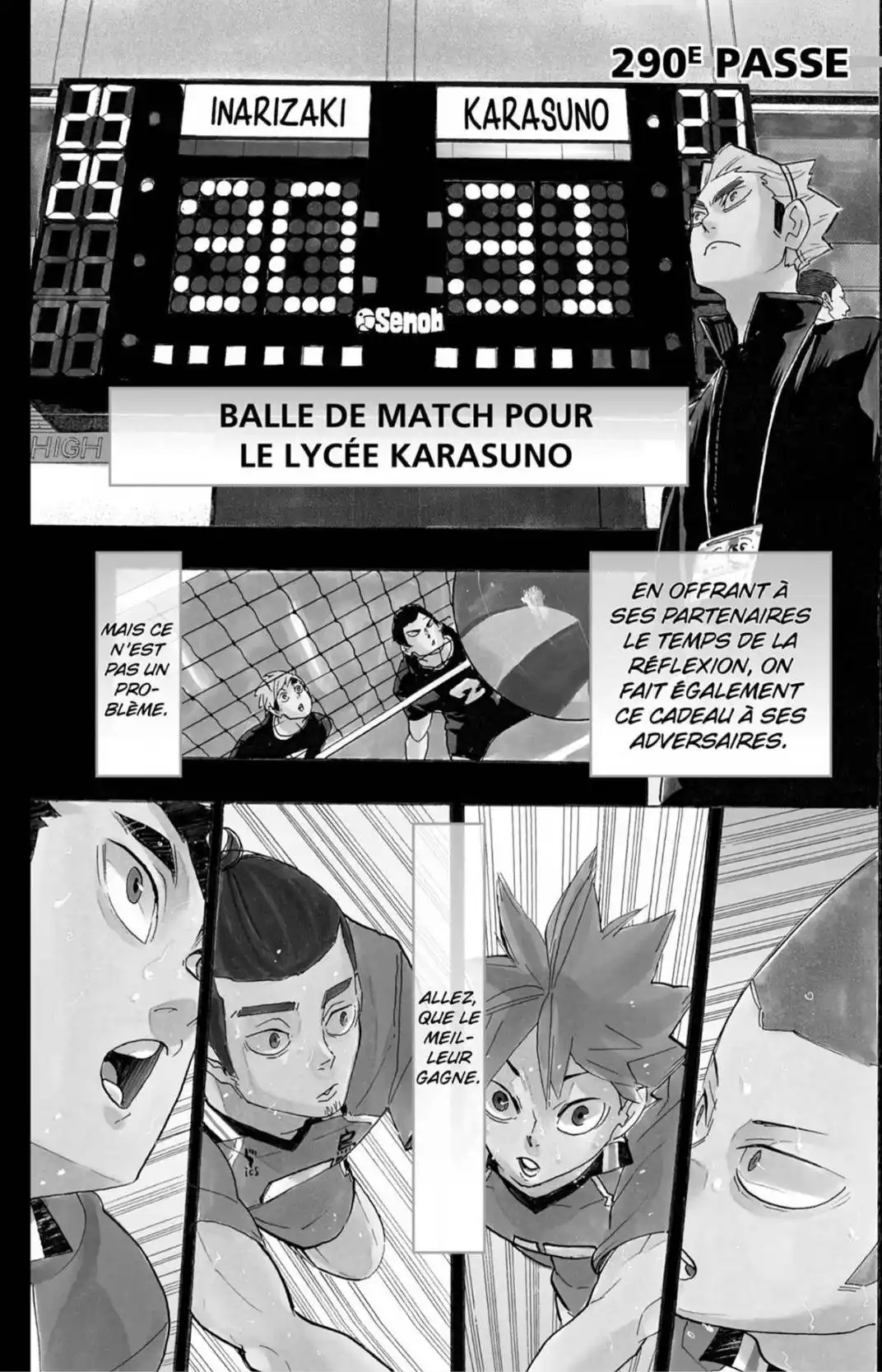 Haikyuu 290 page 3