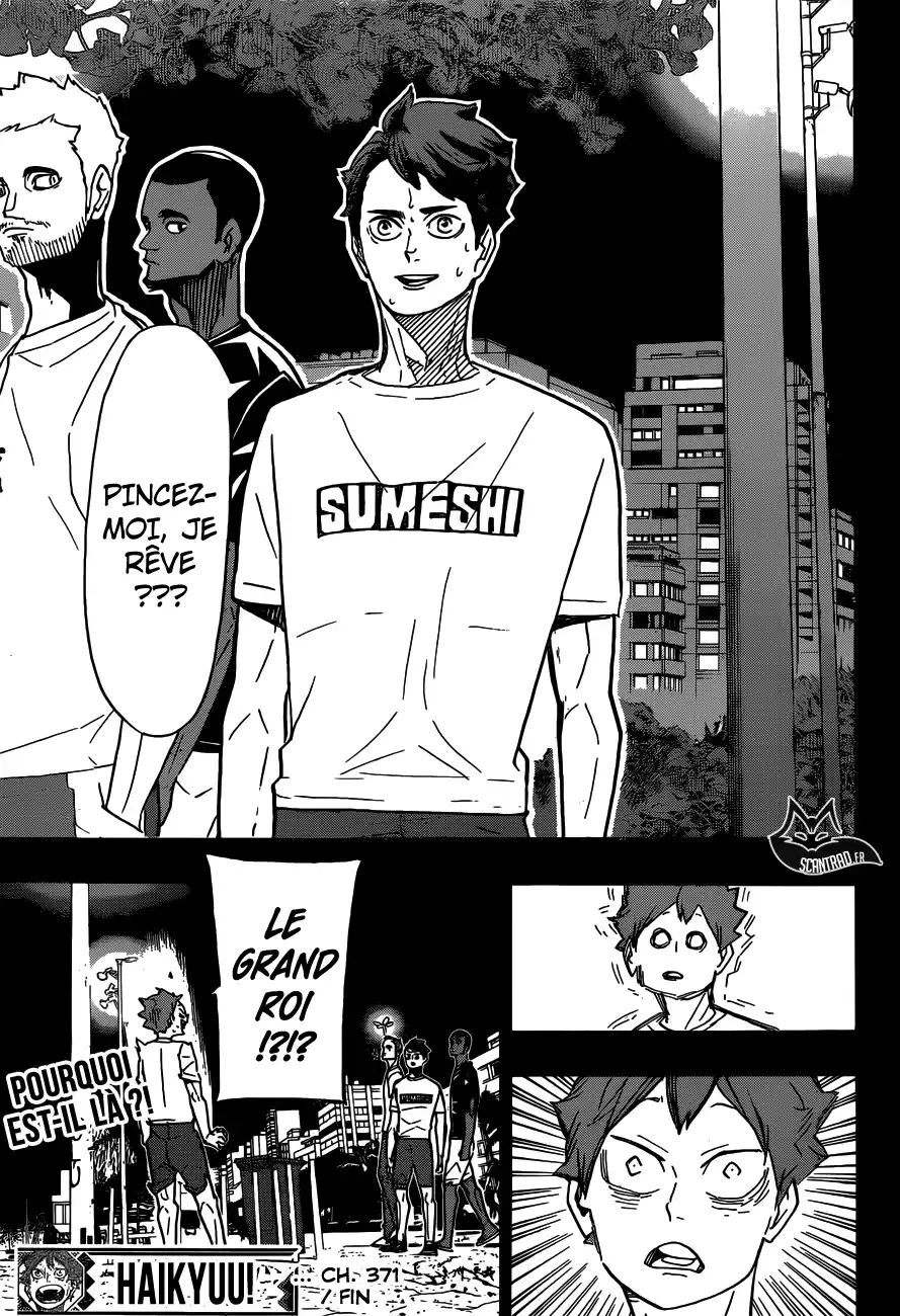 Haikyuu 371 page 19