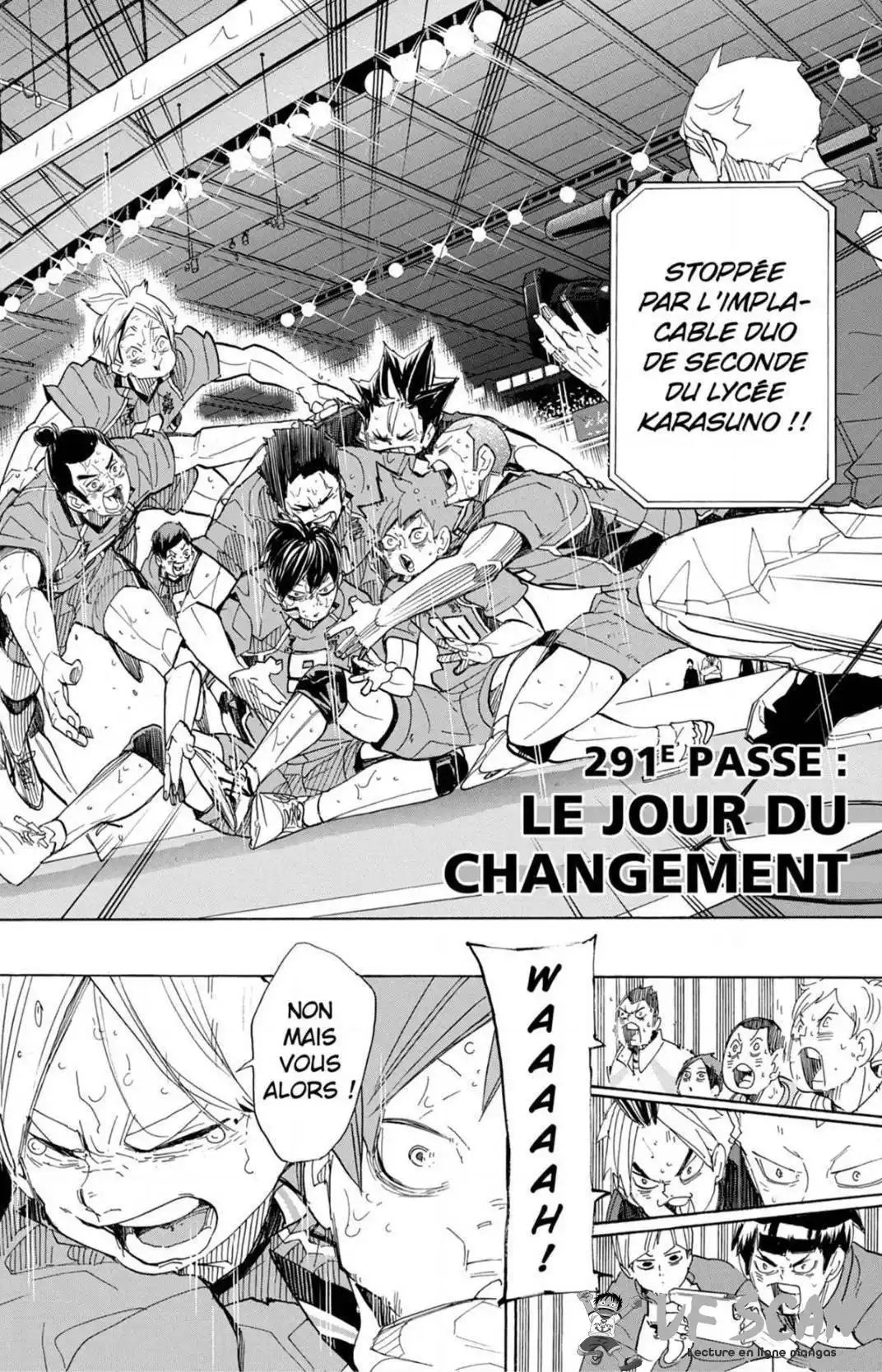 Haikyuu 291 page 1