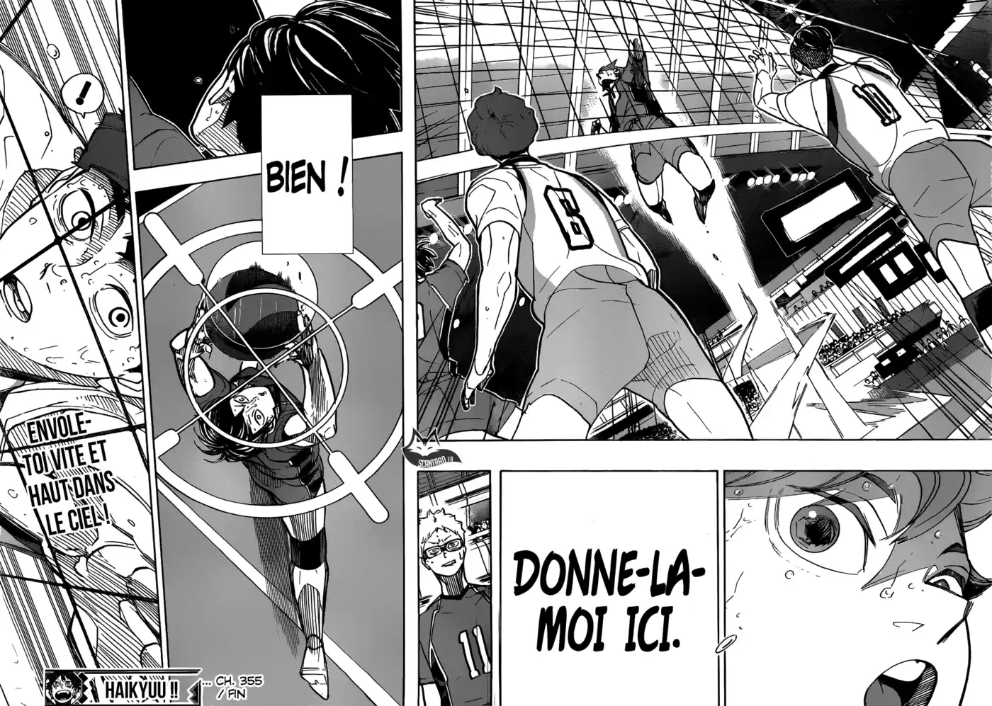 Haikyuu 355 page 16