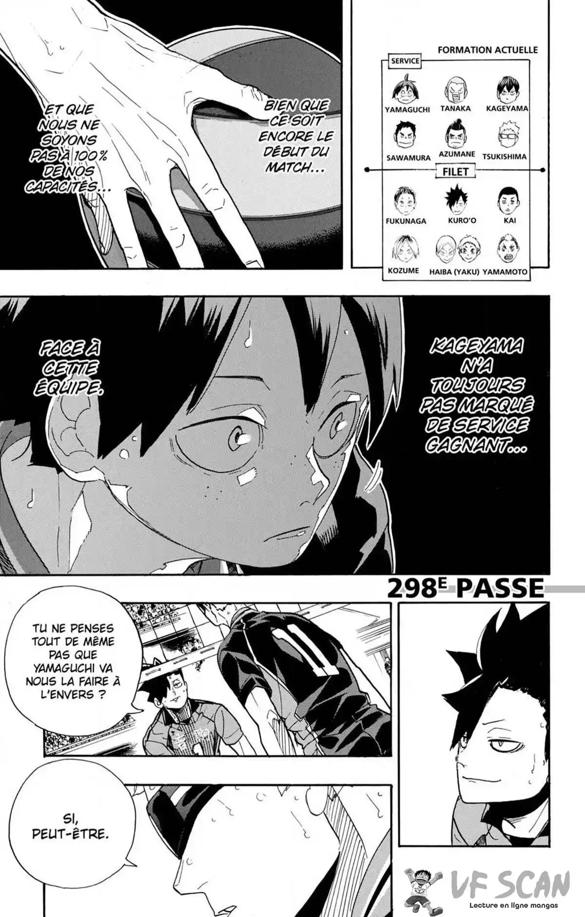 Haikyuu 298 page 1