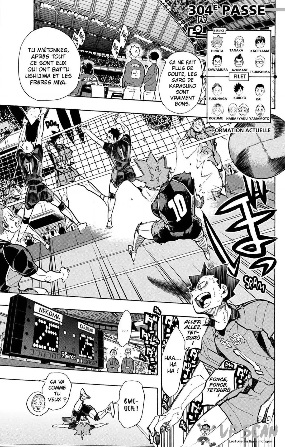 Haikyuu 304 page 1