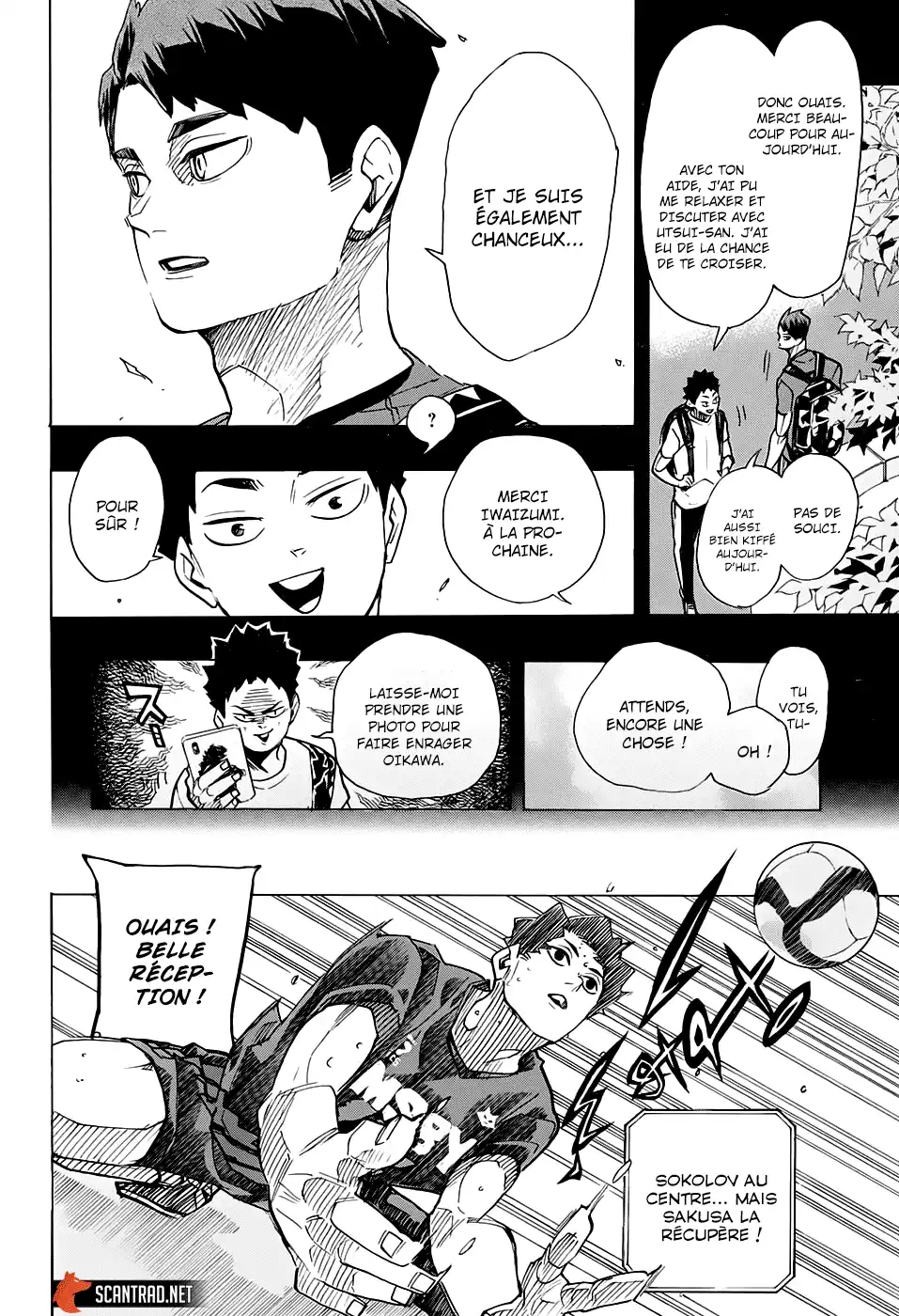 Haikyuu 395 page 10
