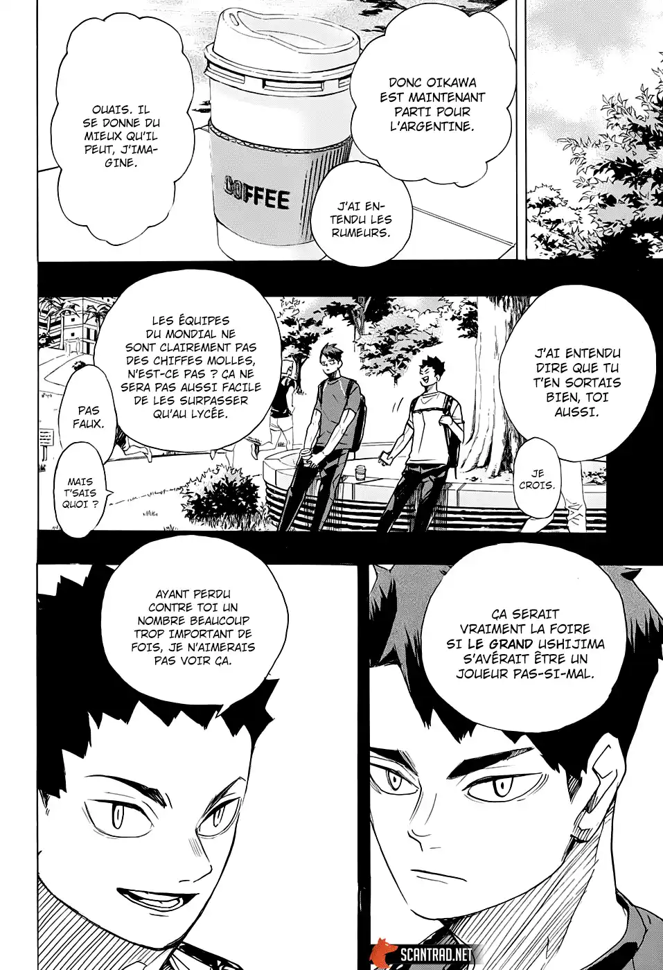 Haikyuu 395 page 8