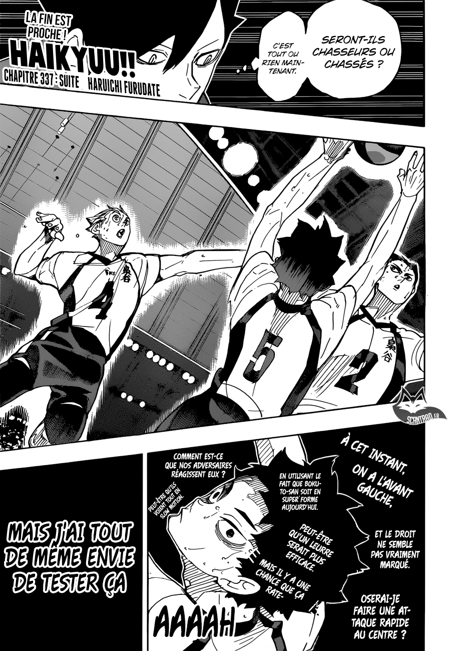 Haikyuu 337 page 1