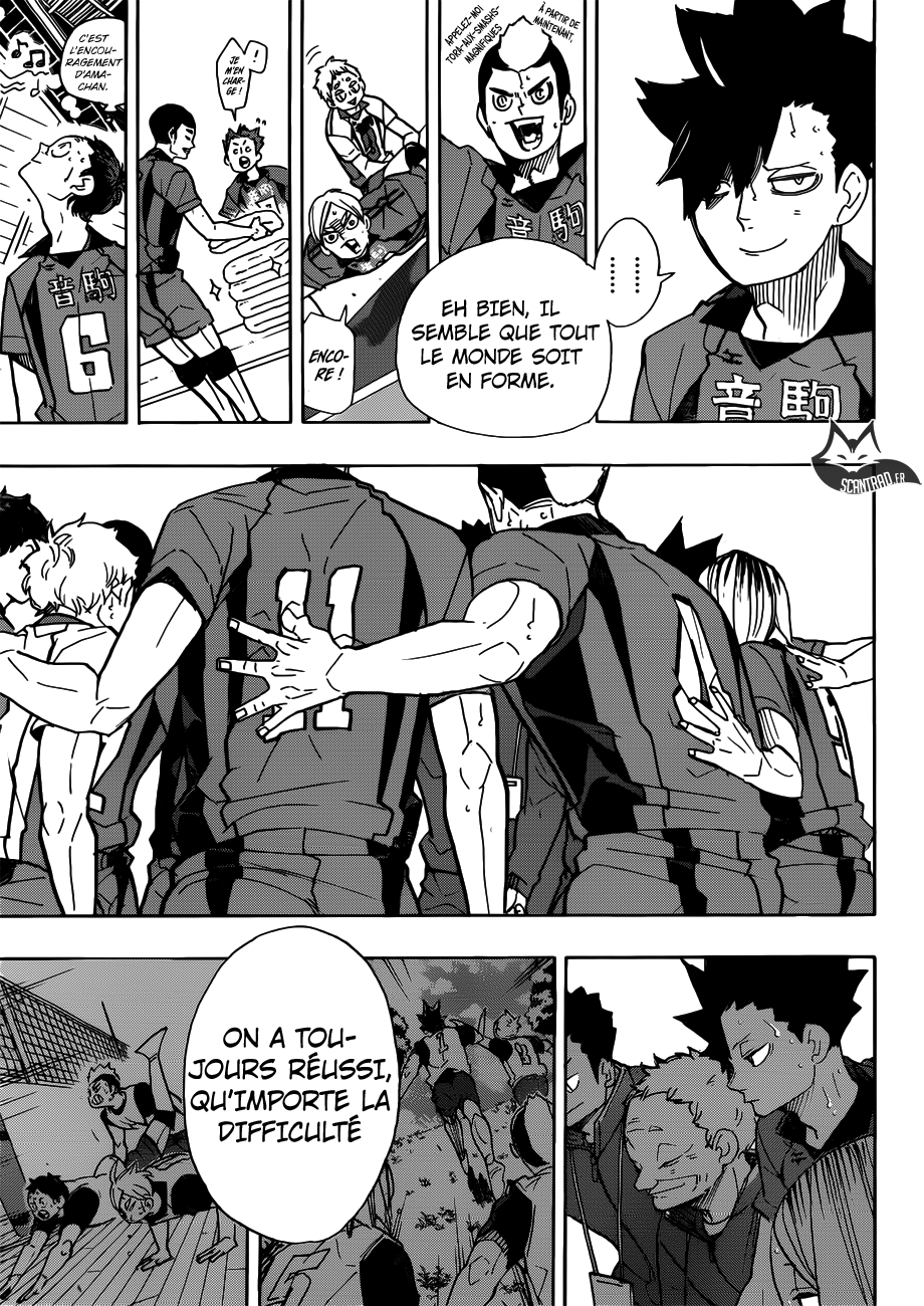 Haikyuu 318 page 17