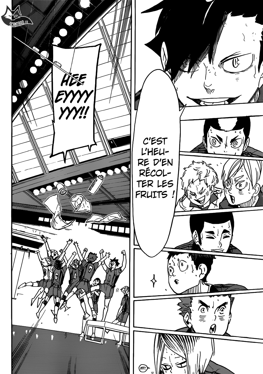 Haikyuu 318 page 18