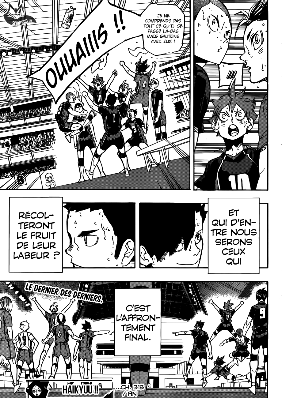 Haikyuu 318 page 19