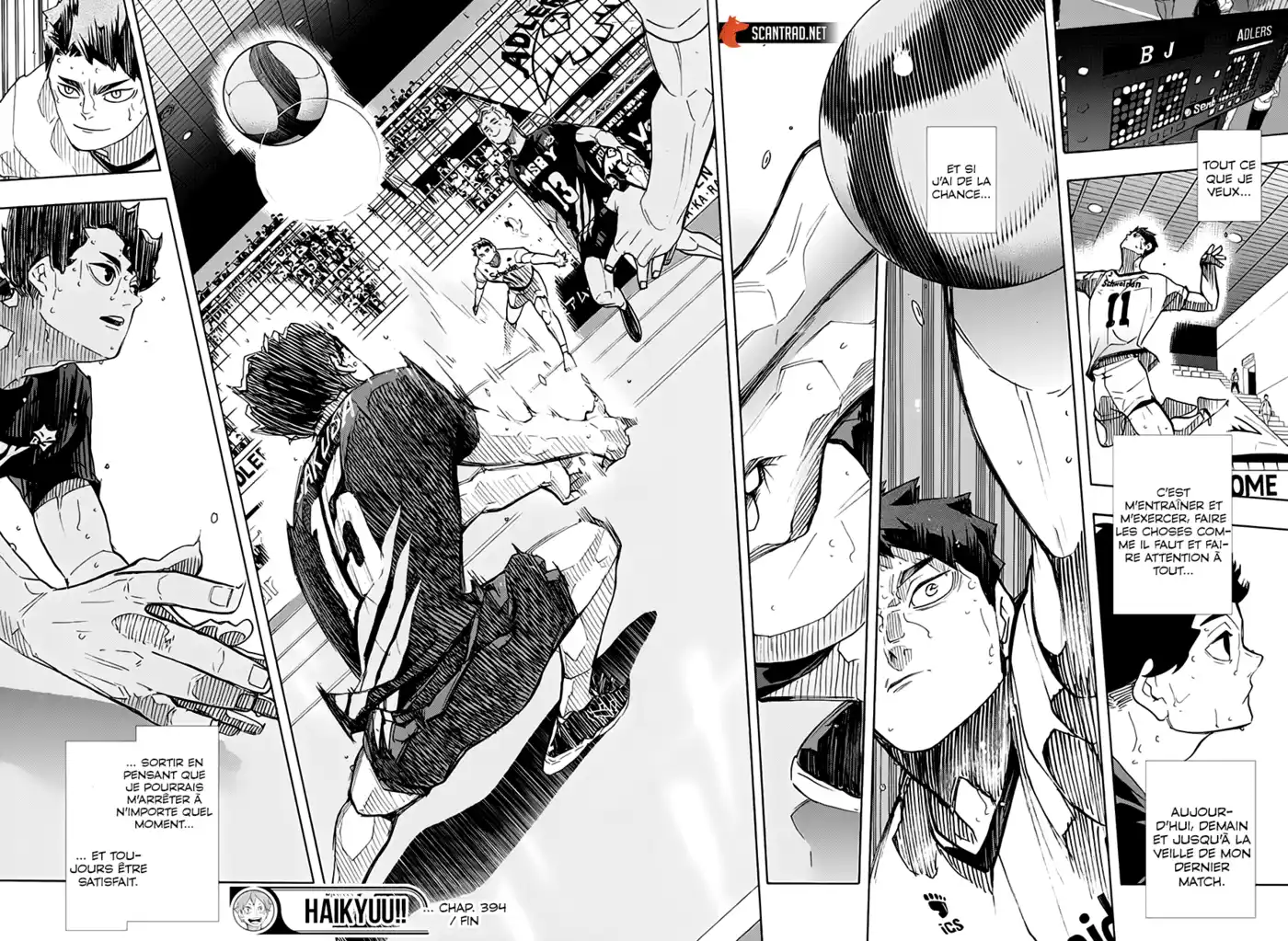 Haikyuu 394 page 18