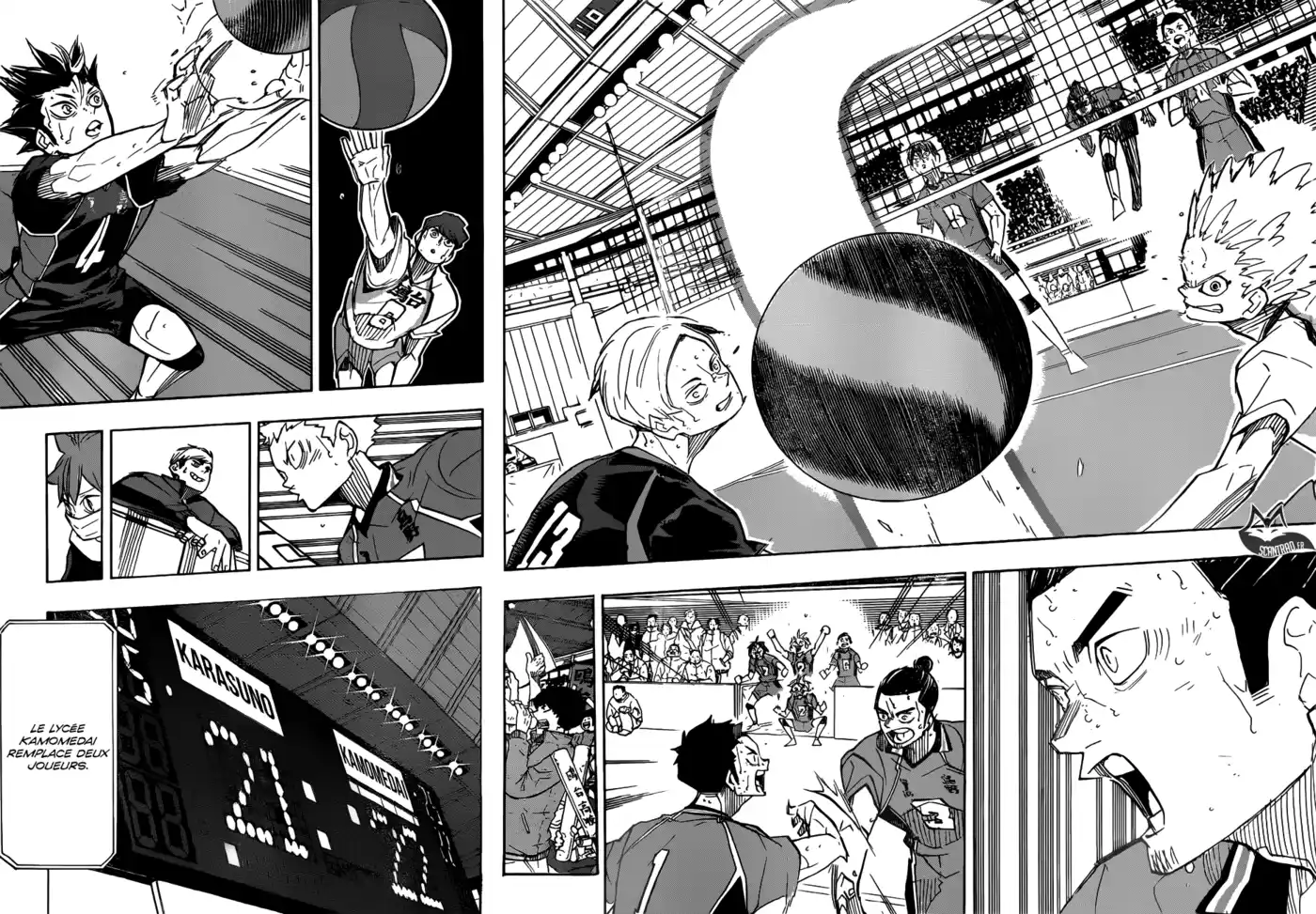 Haikyuu 366 page 10