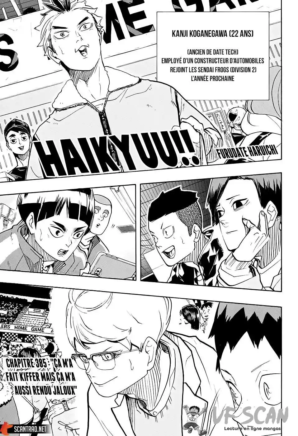 Haikyuu 385 page 1