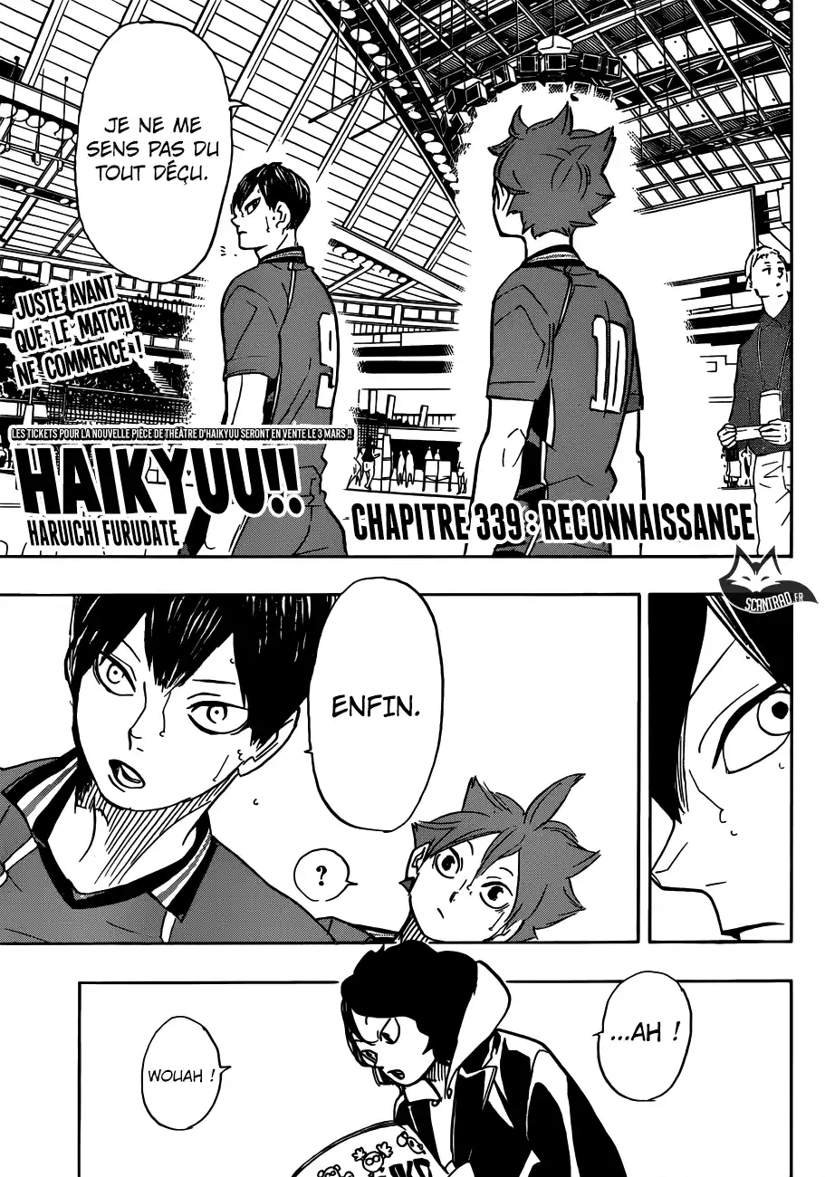 Haikyuu 339 page 1