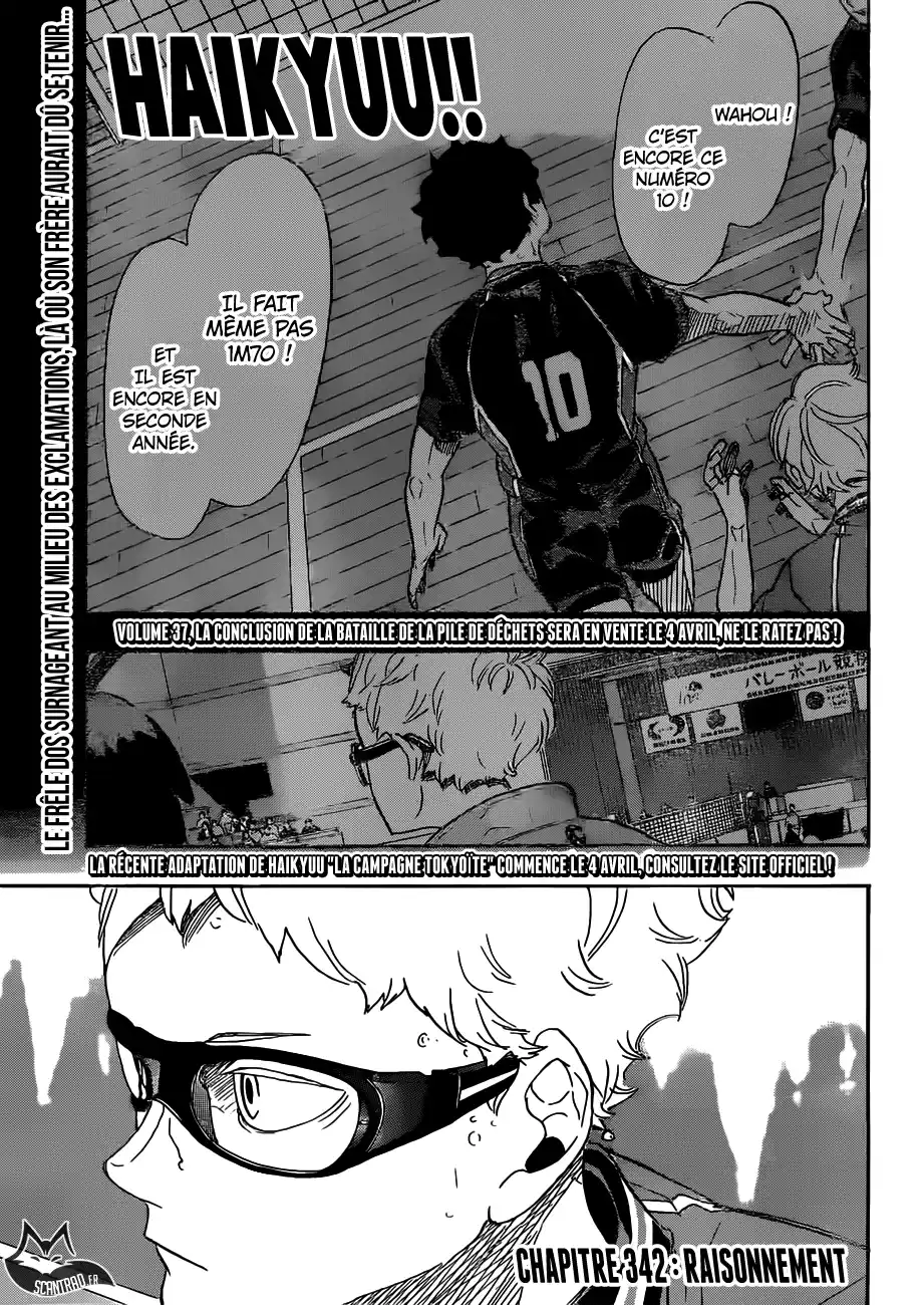 Haikyuu 342 page 1