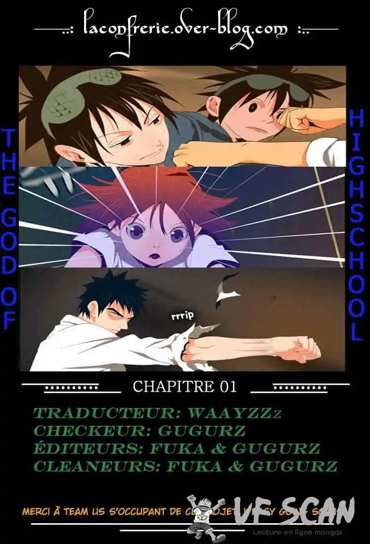 The God of High School 1 page 1
