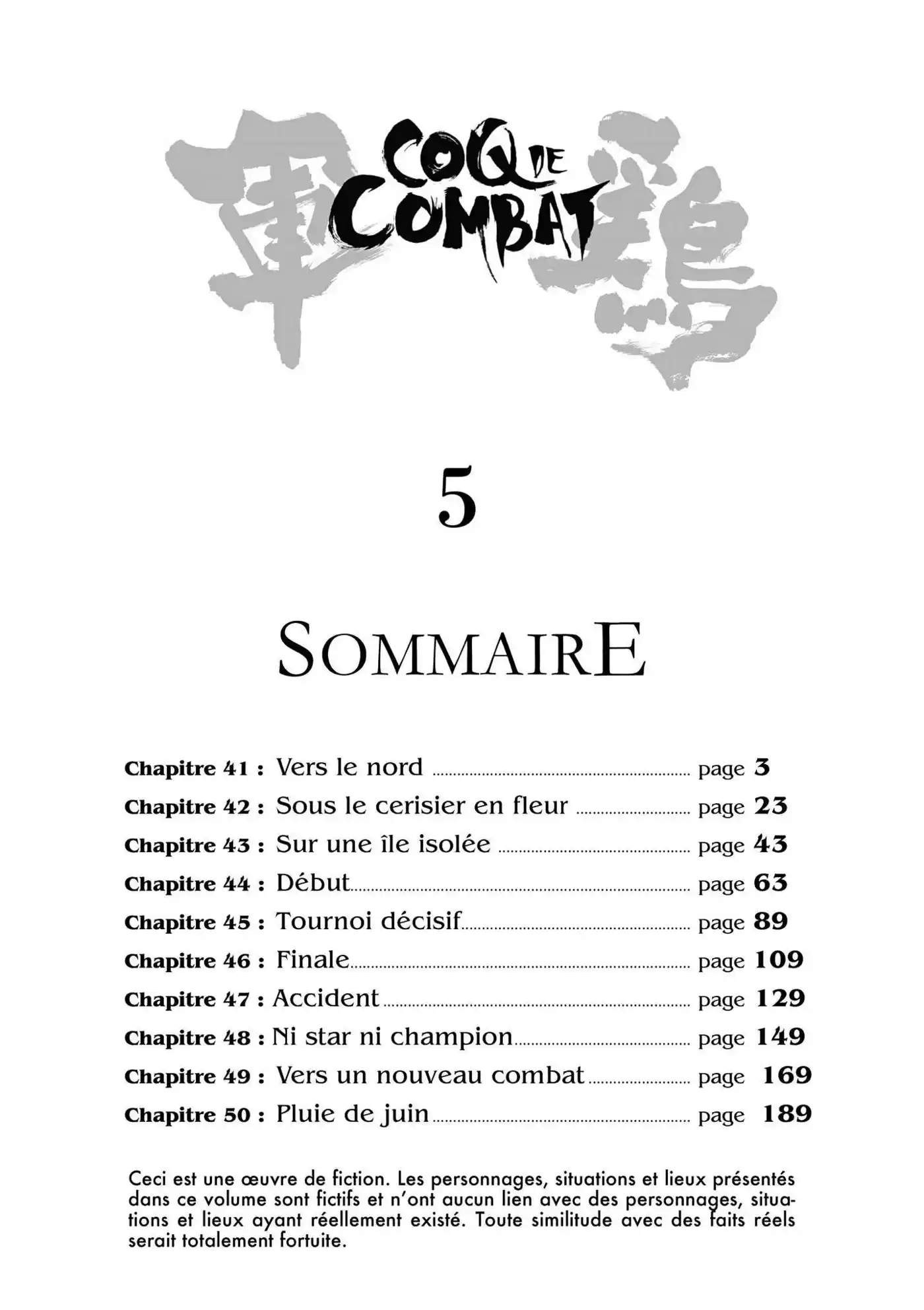 Coq de Combat 5 page 3
