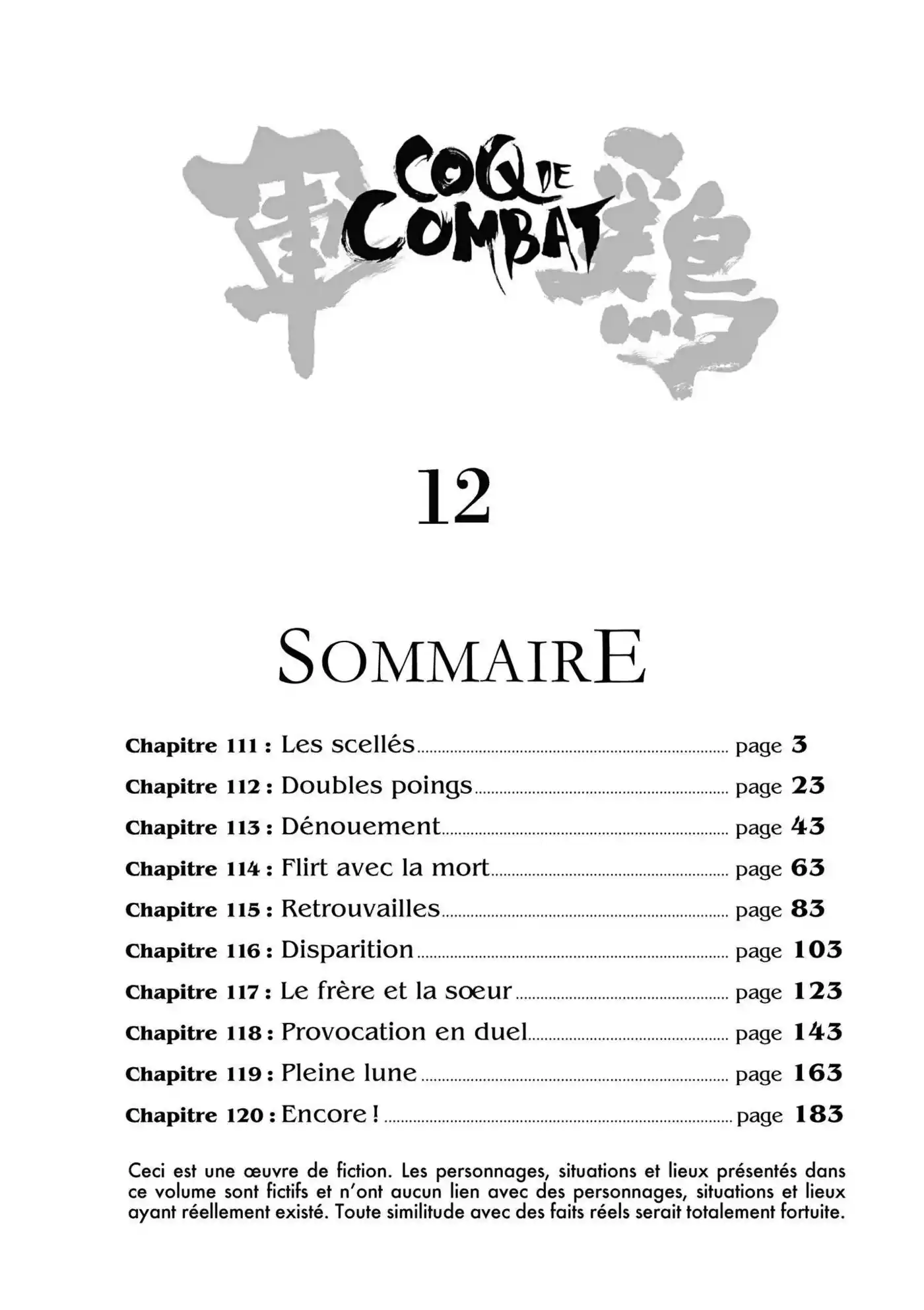 Coq de Combat 12 page 3