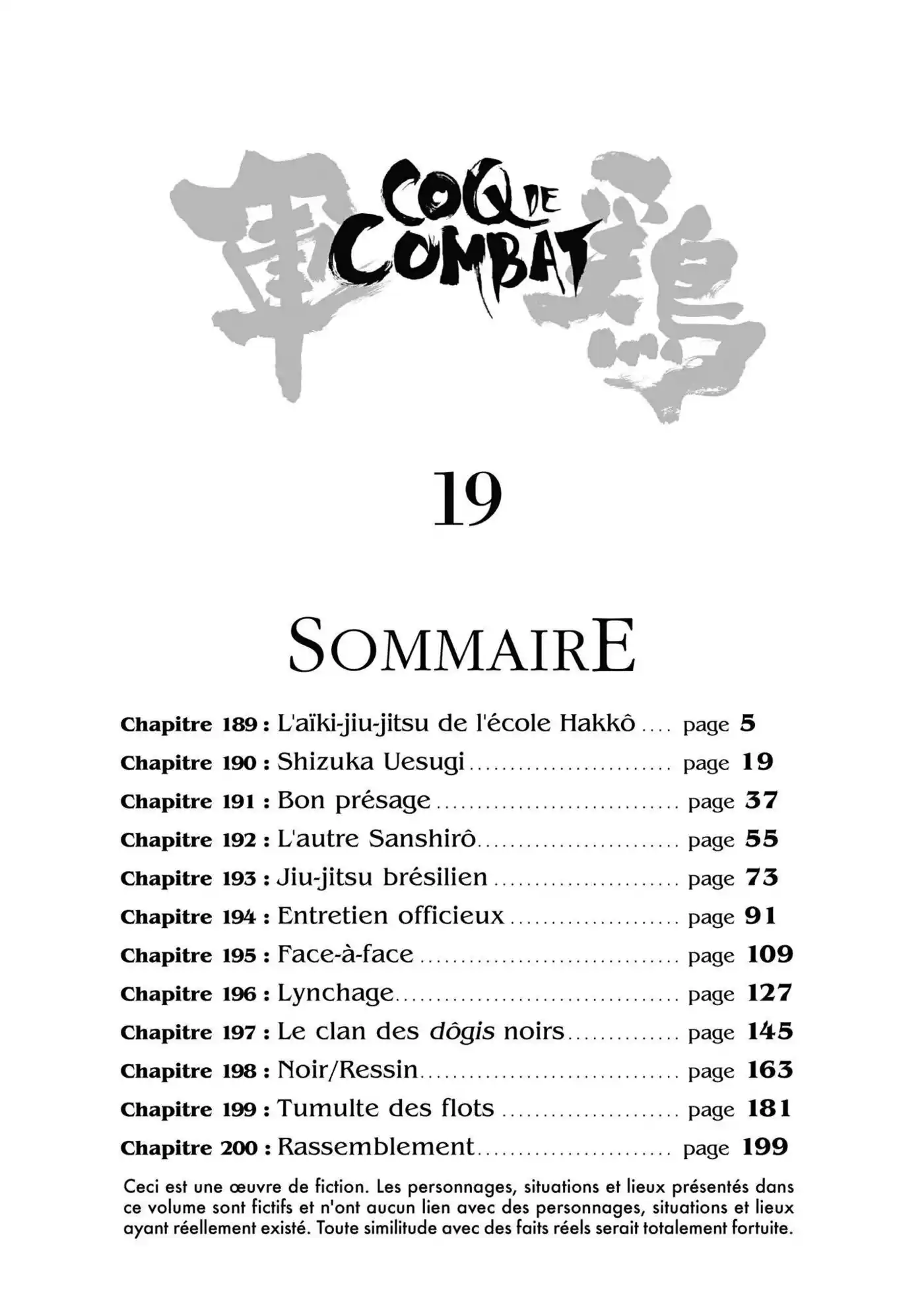 Coq de Combat 19 page 3