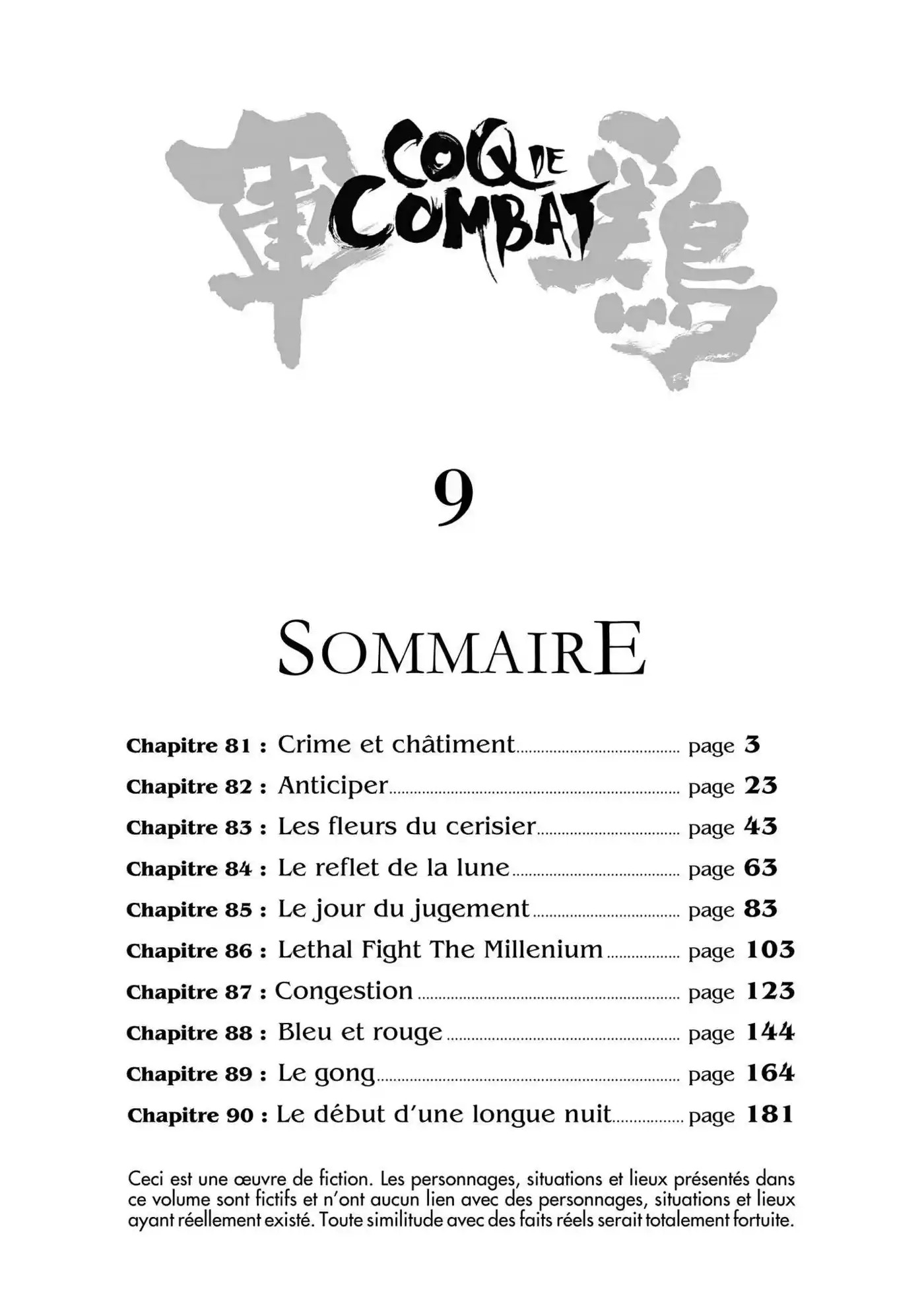Coq de Combat 9 page 3