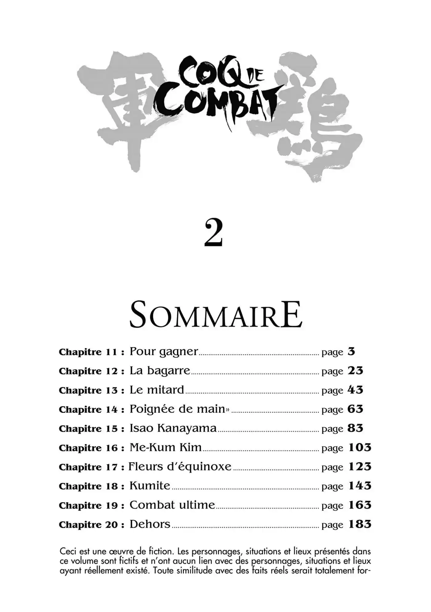 Coq de Combat 2 page 3