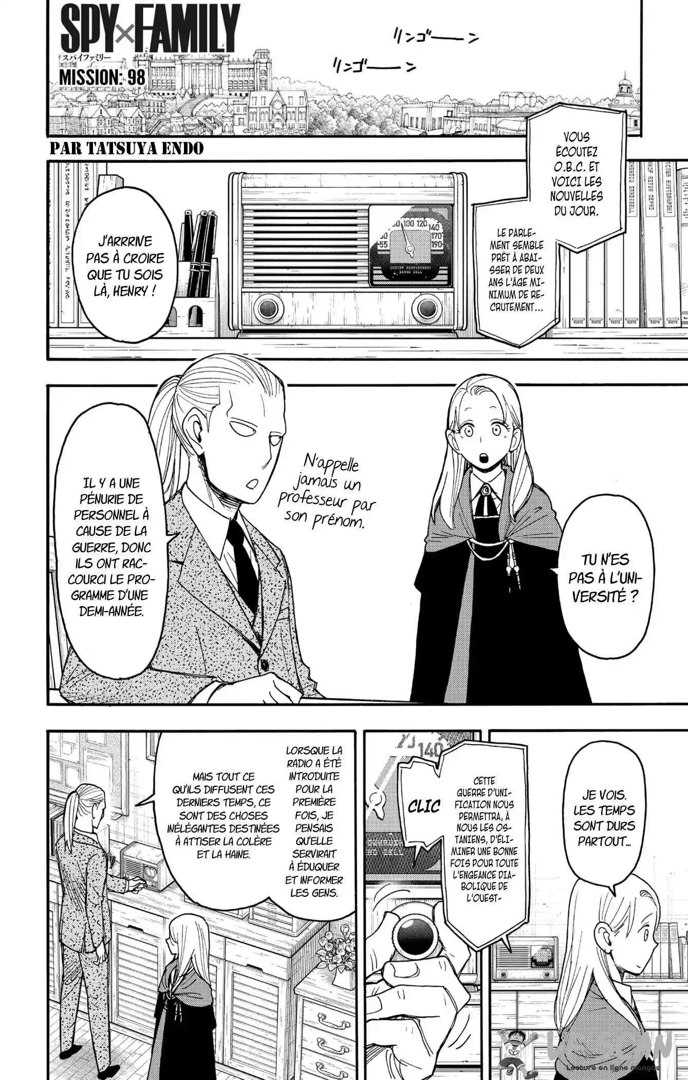 SPY×FAMILY 98 page 1