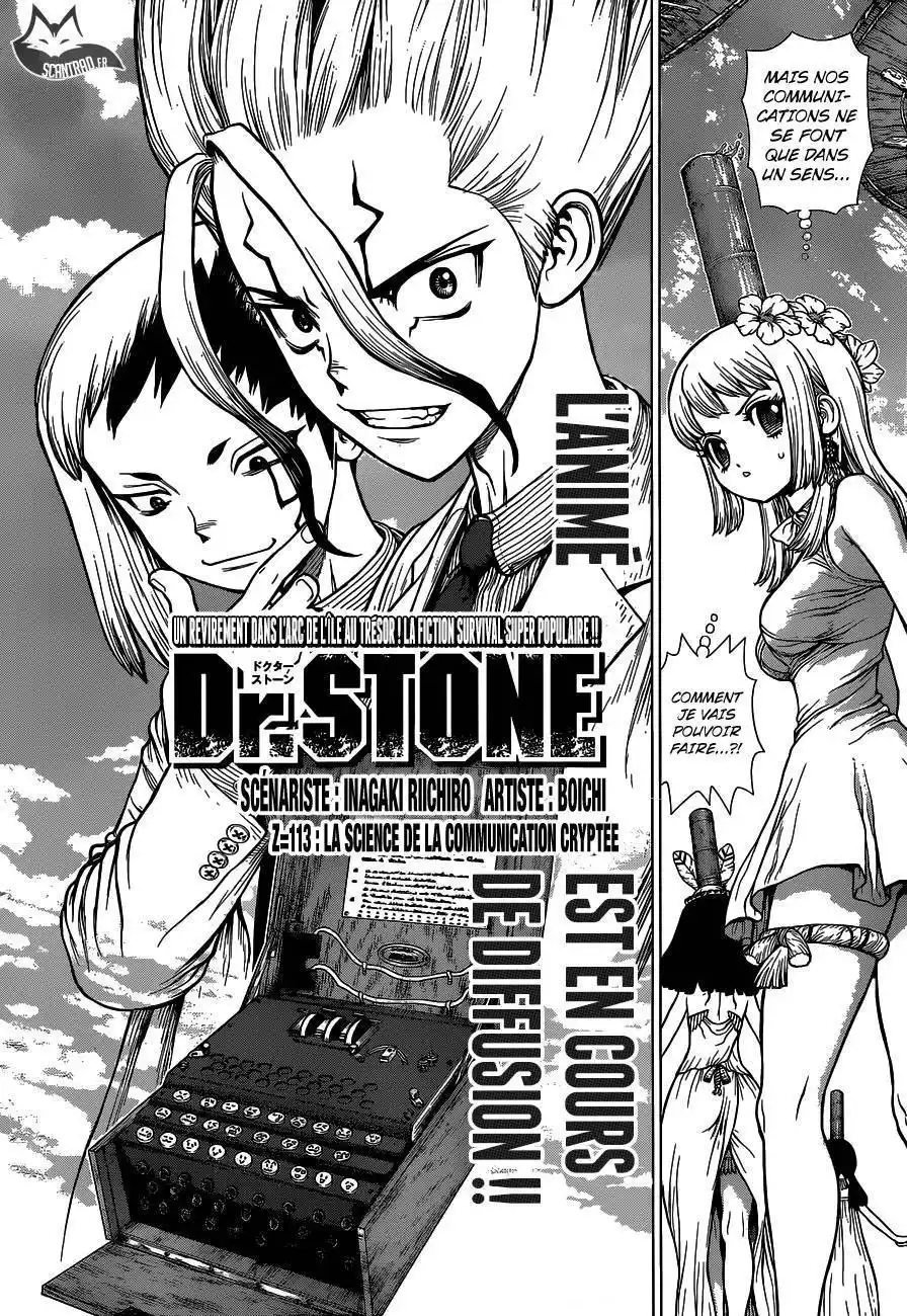 Dr. STONE 113 page 3