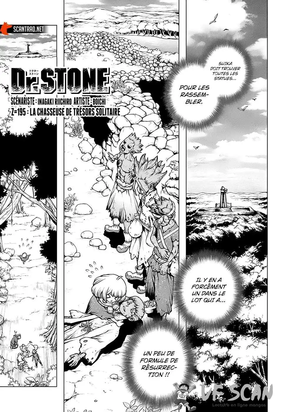 Dr. STONE 195 page 1