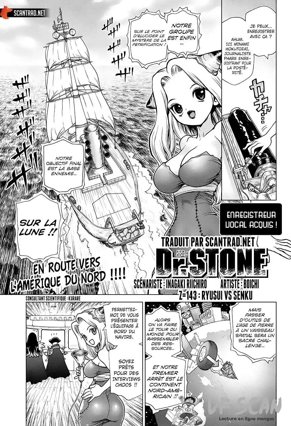 Dr. STONE 143 page 1