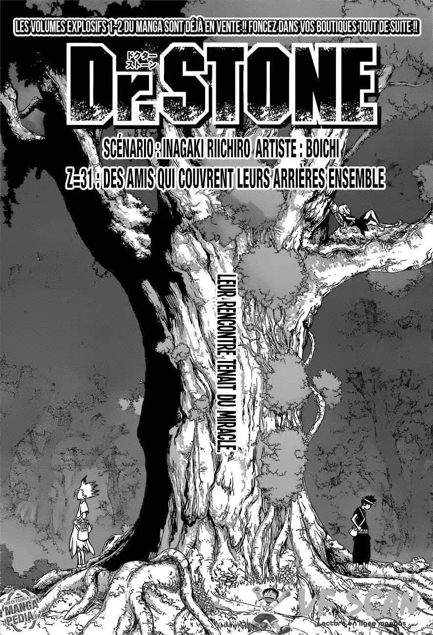 Dr. STONE 31 page 1