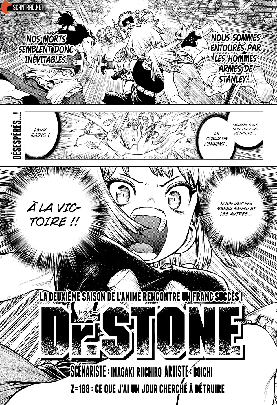 Dr. STONE 188 page 1