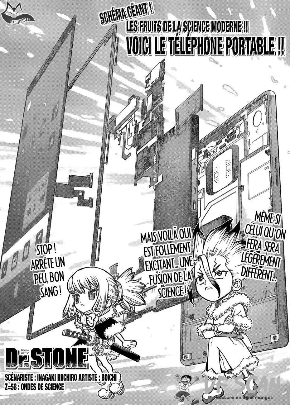 Dr. STONE 58 page 1