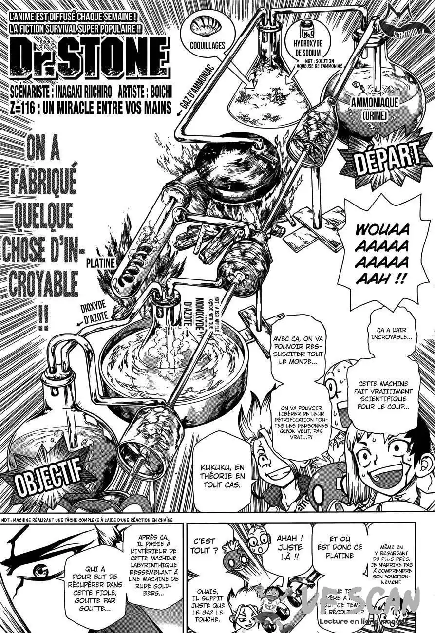 Dr. STONE 116 page 1