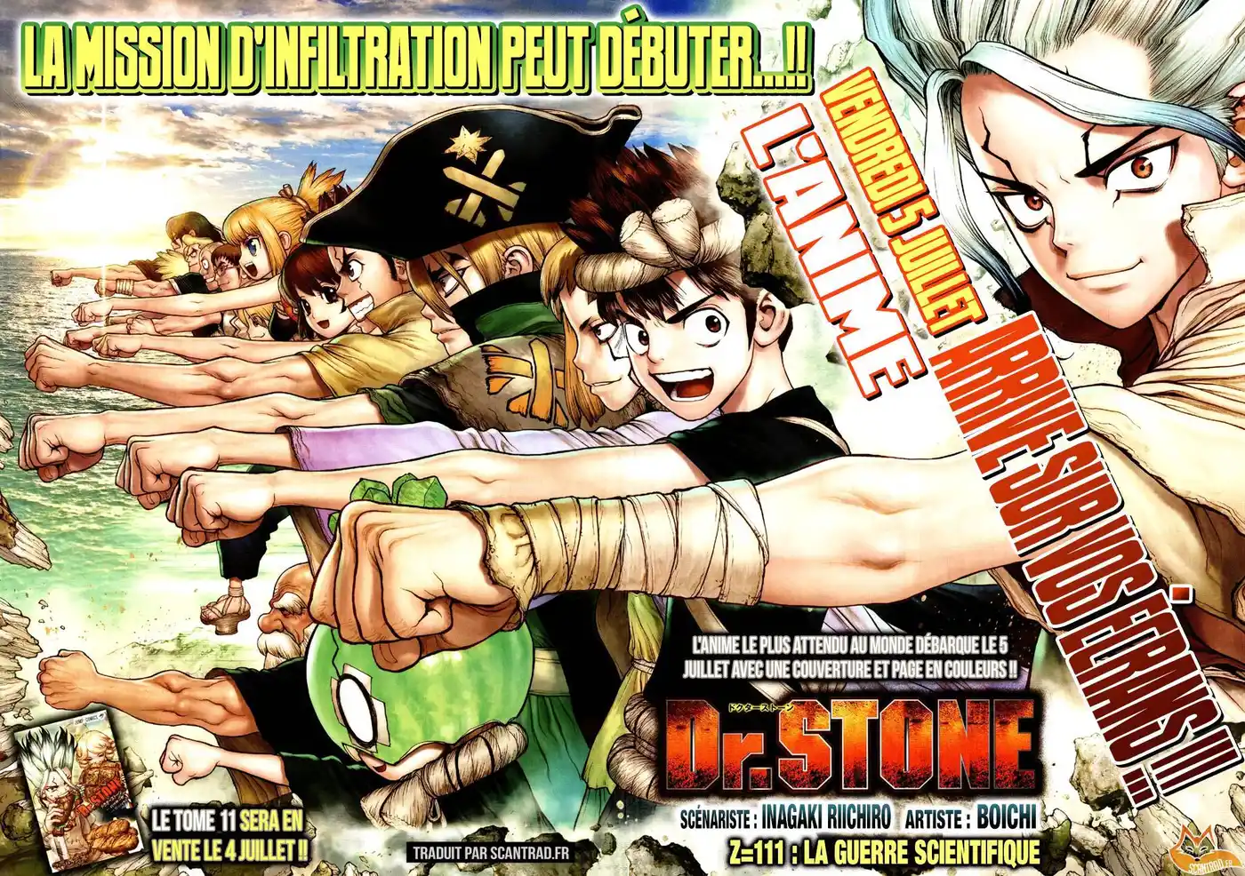 Dr. STONE 111 page 4