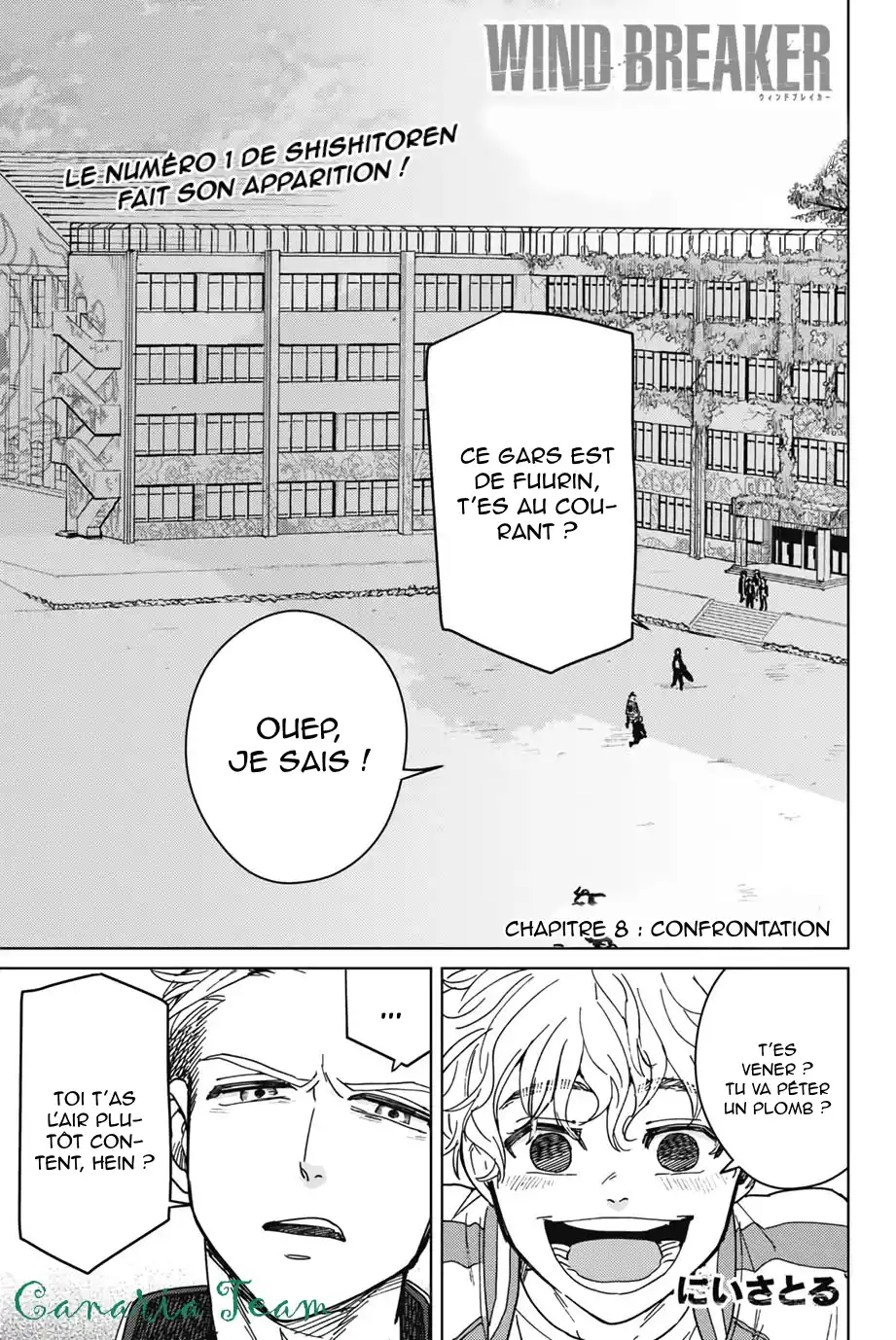 Wind Breaker (Nii Satoru) 8 page 1